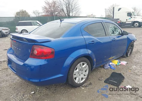 2014 Dodge Avenger Se from USA, damaged, VIN 1C3CDZAB5EN226233